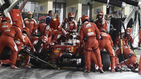 Sebastian Vettel v závodě Abú Zabí