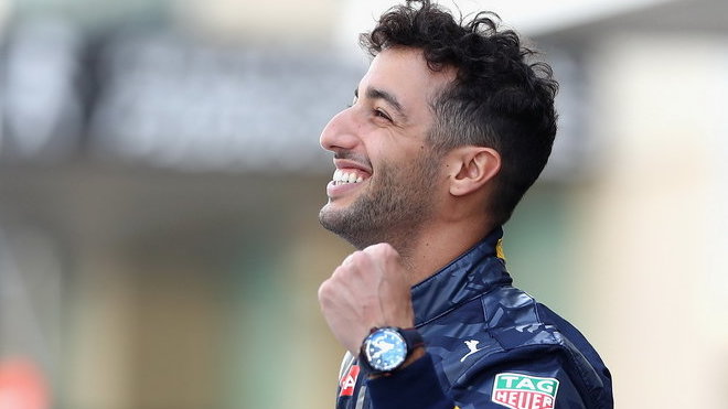 Daniel Ricciardo doufá, že bude mít důvody k častému úsměvu
