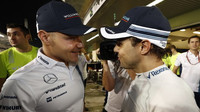 Felipe Massa a Valtteri Bottas v Abú Zabí