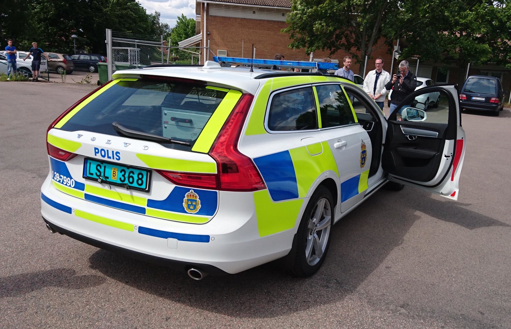 Volvo V90 je novou posilou švédské policie
