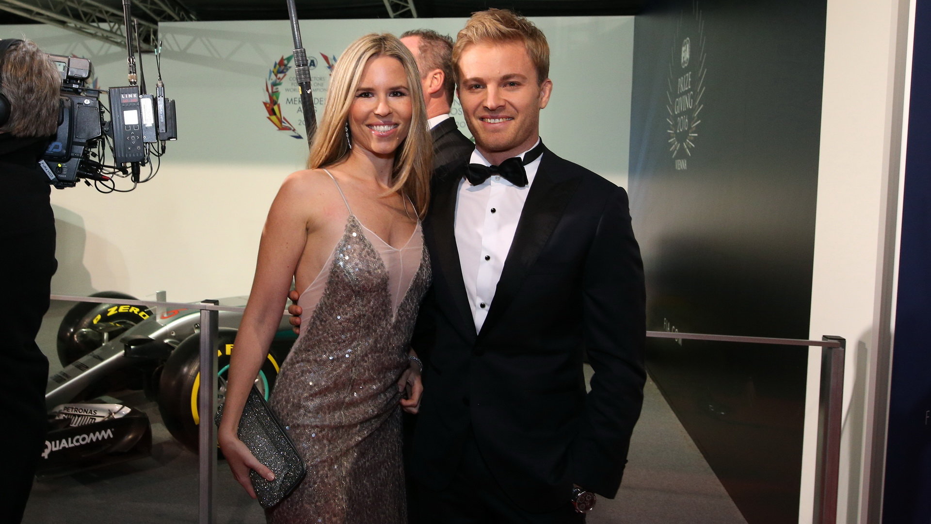 Nico Rosberg s manželkou Vivian