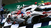 Audi R18 e-tron quattro po závodě Le Mans 2015