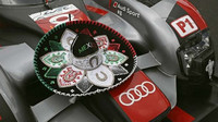 Audi R18 e-tron quattro posádky Lioc Duval, Oliver Jarvis, Lucas Di Grassi