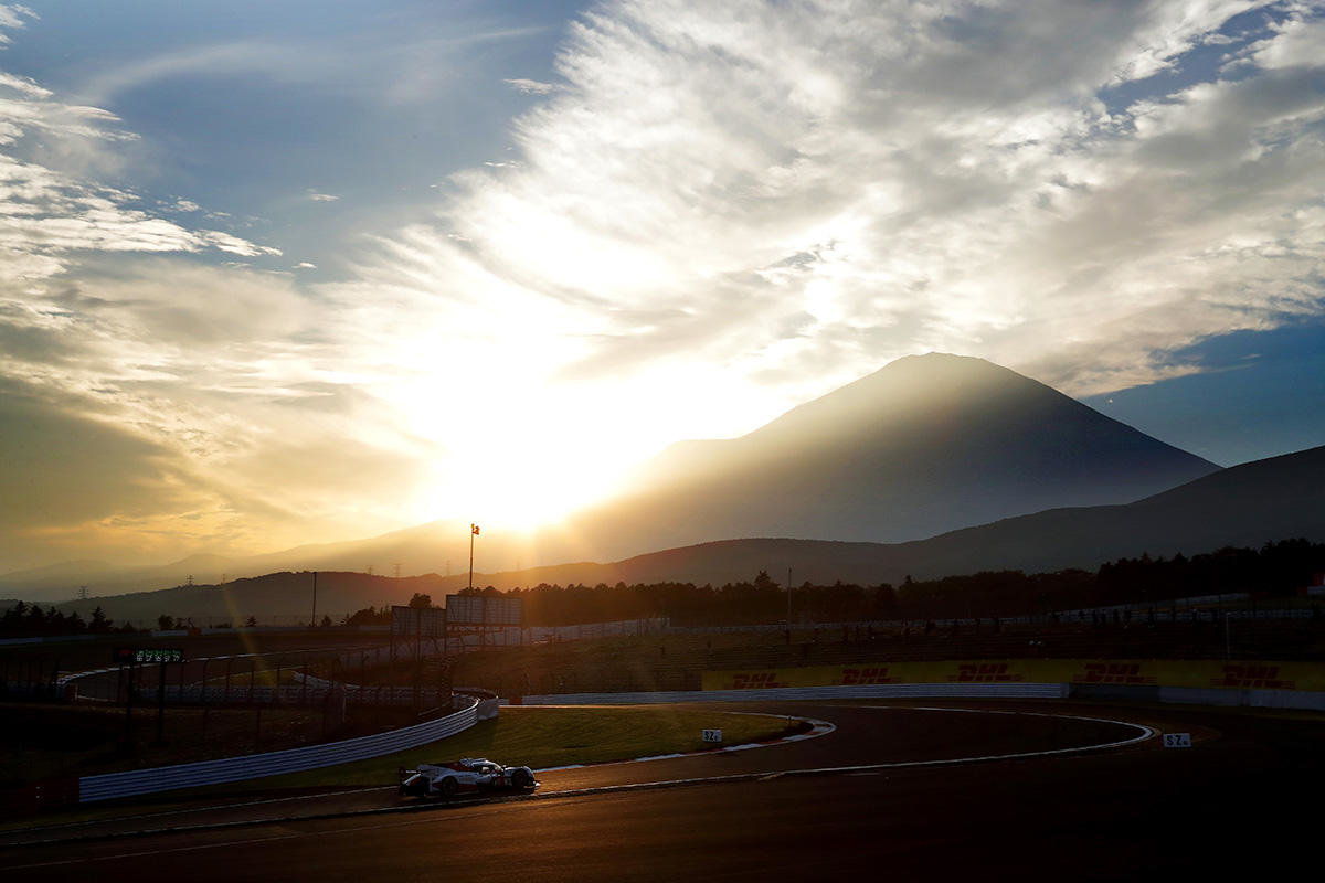 Okruh Fuji Speedway je hodně fotogenický