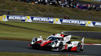 Toyota TS050 Hybrid posádky Sébastien Buemi, Kazuki Nakajima, Anthony Davidson