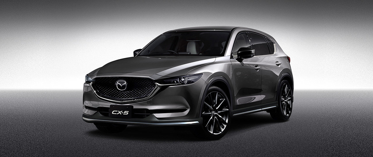 Mazda CX-5 Custom Style představuje nové SUV ve sportovním.