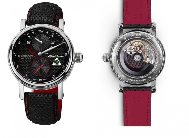 luxusní náramkové hodinky k vozu Alfa Romeo Giulia Quadrifoglio
