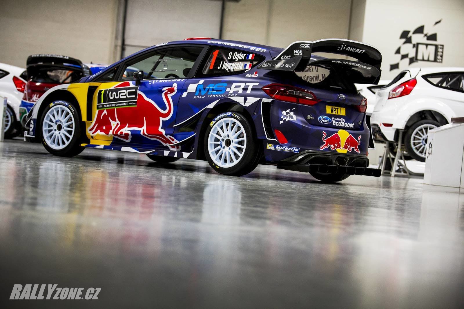 Nový Ford Fiesta WRC v barvách Seba Ogiera