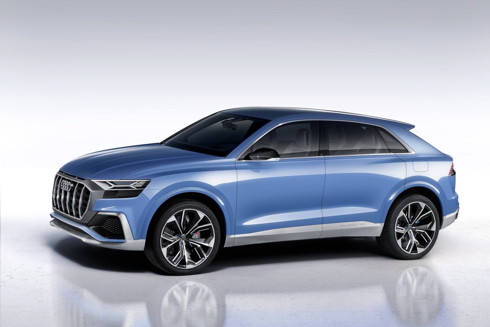 Audi Q8 se představuje nejprve jako koncept, realitou se ale stane již brzy.