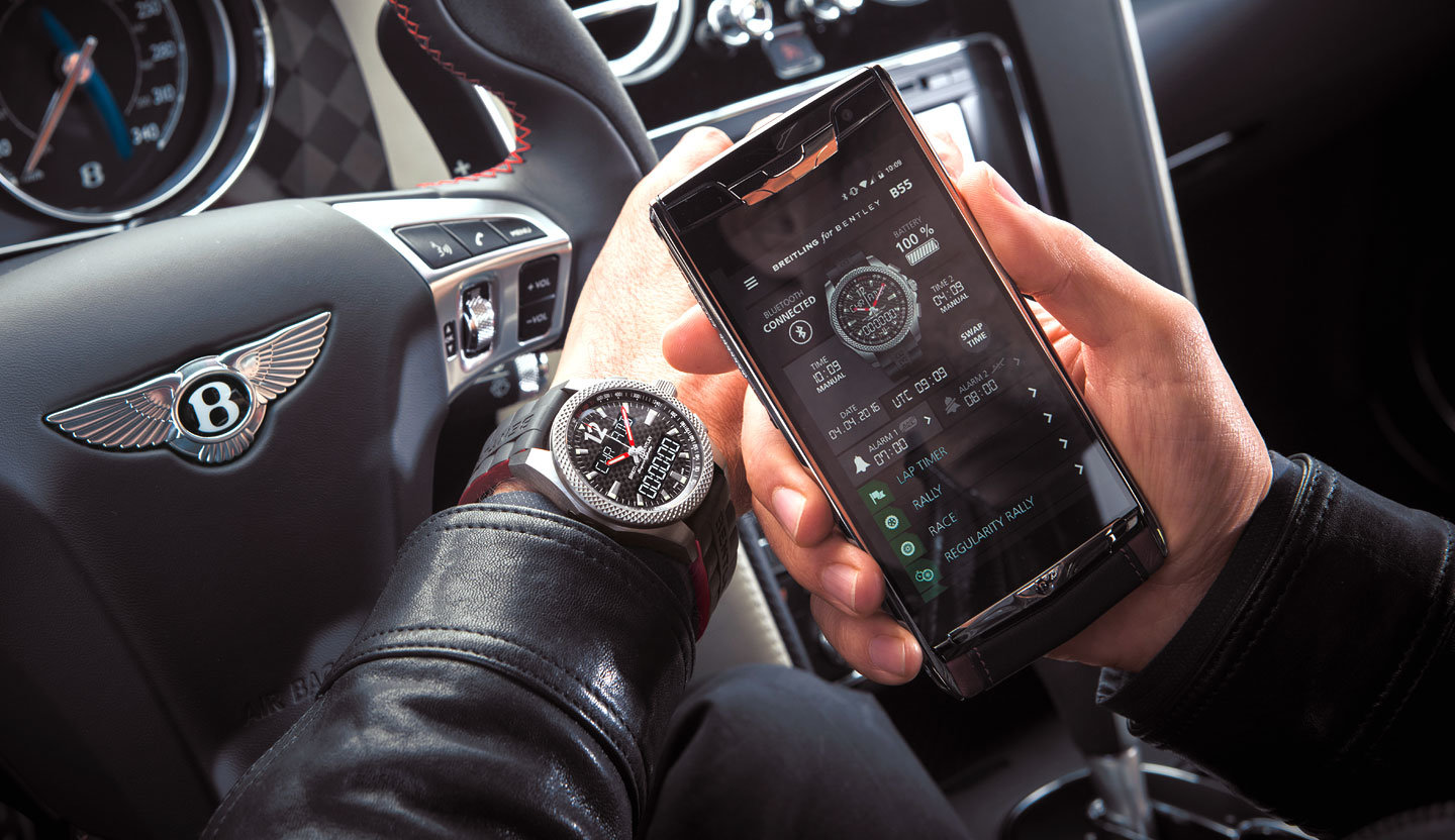 Nové hodinky Breitling k uvedení vozu Bentley Continental Supersports