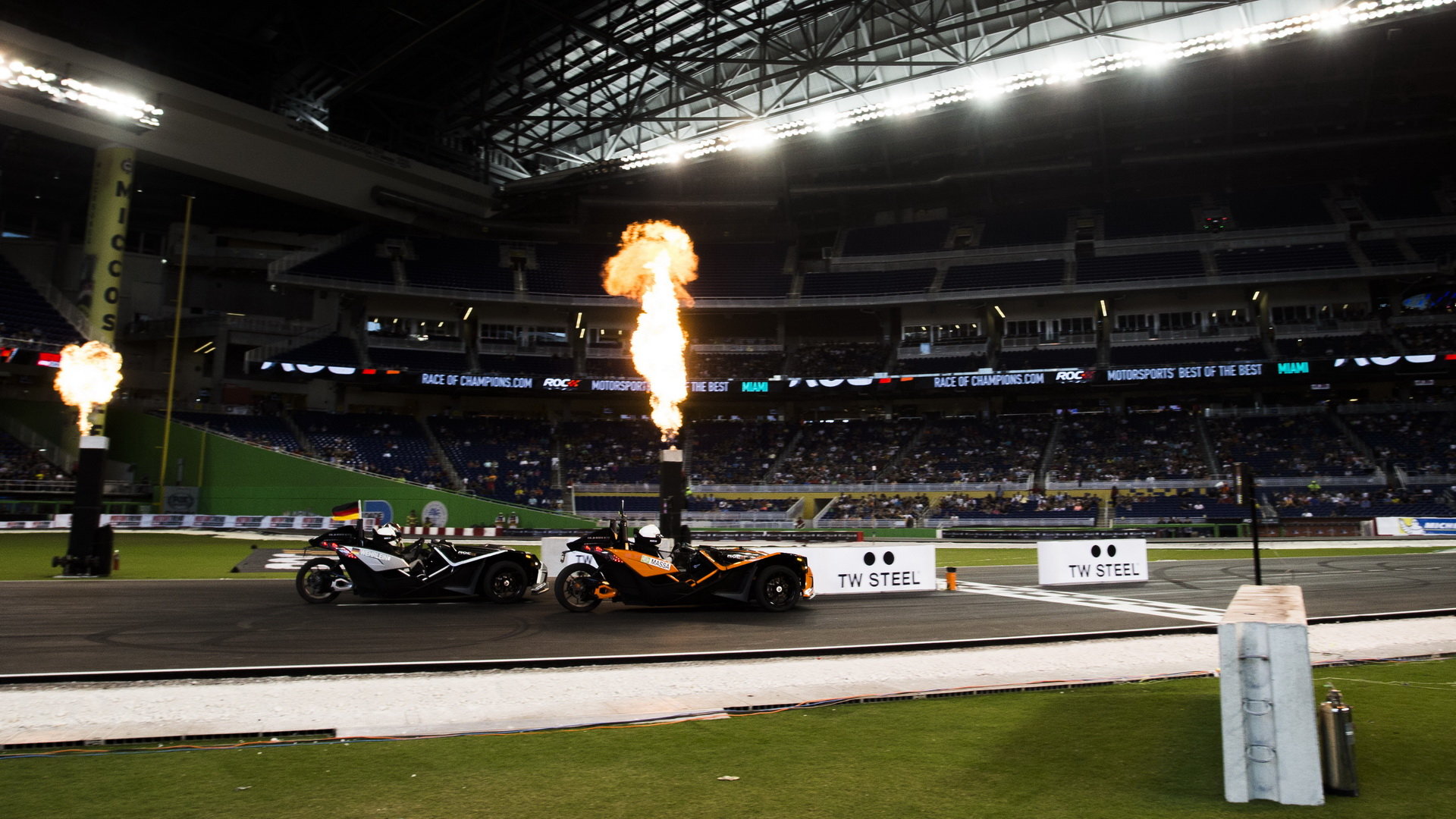 Závod šampionů 2017 v Miami - Massa předčí Wehrleina