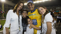 Závod šampionů 2017 v Miami - Montoya se svou rodinou