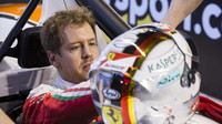 Závod šampionů 2017 v Miami - Sebastian Vettel před svou jízdou