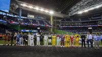 Závod šampionů 2017 v Miami - piloti se představují divákům