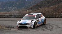 Andreas Mikkelsen se Škodou Fabií R5 na Rally Monte Carlo