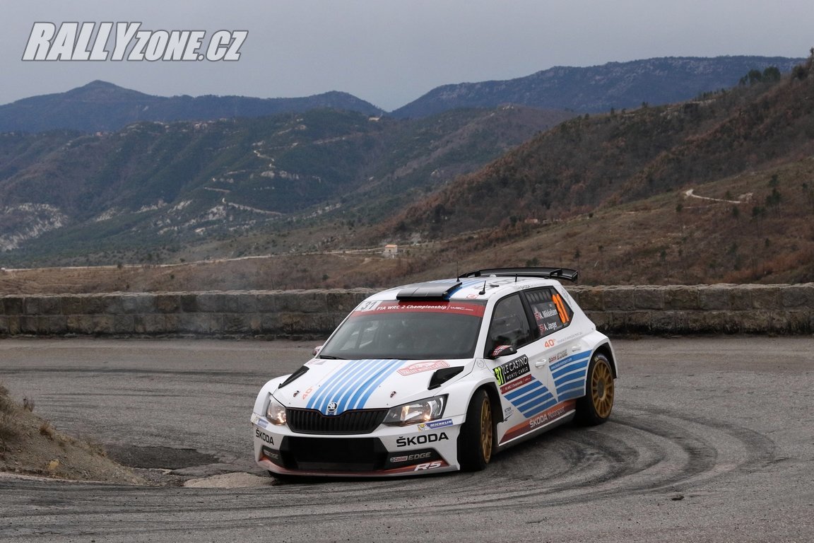 Na Monte Carlu jel Andreas v týmu Škoda Motorsport