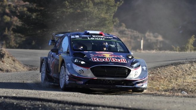 Sébastien Ogier stejně jako vloni vítězí v Rally Monte Carlo