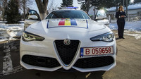 Rumunská policie dostala Alfy Romeo Giulia Veloce