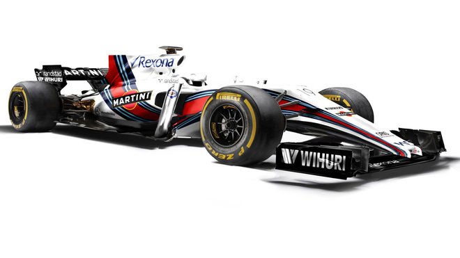 Grafický návrh Williamsu FW40