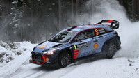 Thierry Neuville na trati Rally Sweden 2017