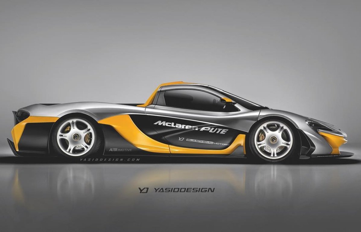 Hypersporty jako pickup - McLaren P1