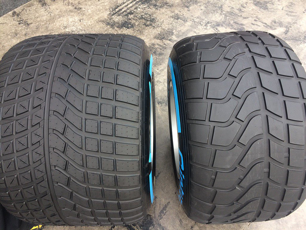 Detail nových a loňských pneumatik Pirelli do deště