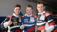 Trio týmu SMP Racing pro Blancpain GT series 2017 (zleva) Miguel Molina, Viktor Shaitar, Davide Rigon