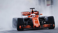 Stoffel Vandoorne v prvních předsezonních testech v Barceloně s novým vozem McLaren MCL32 - Honda, den čtvrtý