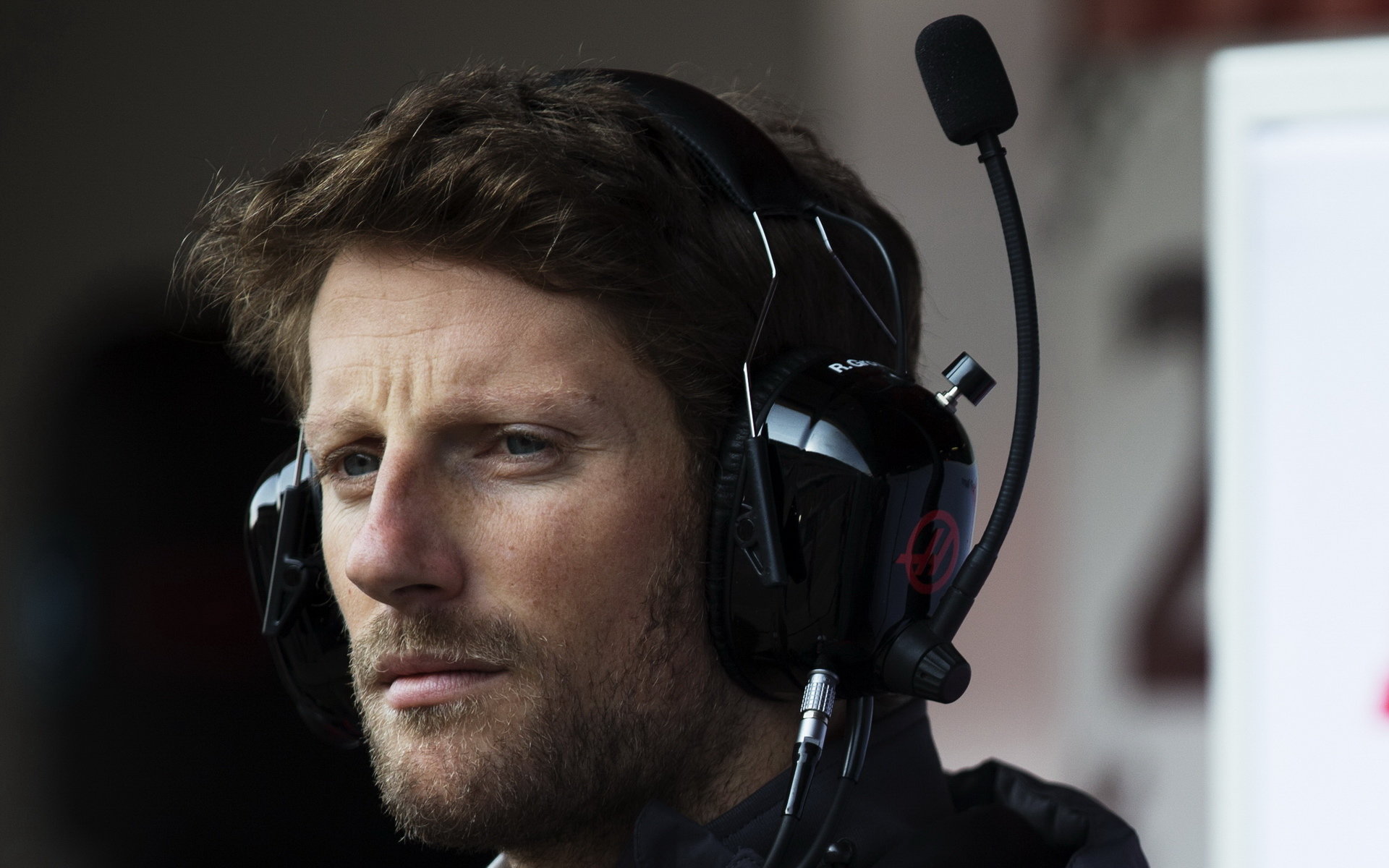 Romain Grosjean s Haasem během testů v Barceloně