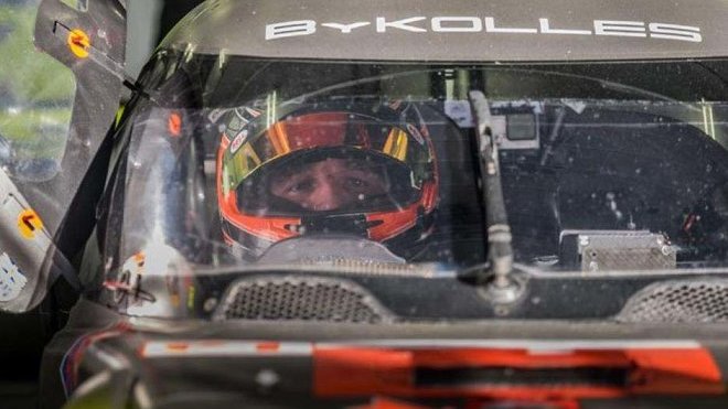 Robert Kubica ve voze týmu ByKolles Racing