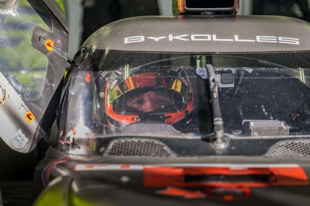 Robert Kubica ve voze týmu ByKolles Racing