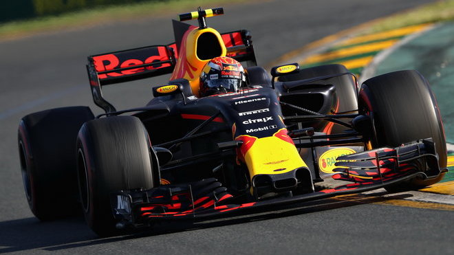 Max Verstappen během Velké ceny Austrálie
