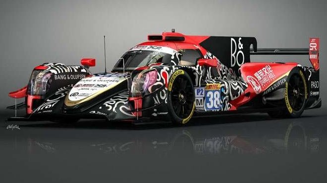Prototyp Oreca 07 LMP2 týmu Jackie Chan DC Racing před sezónou 2017