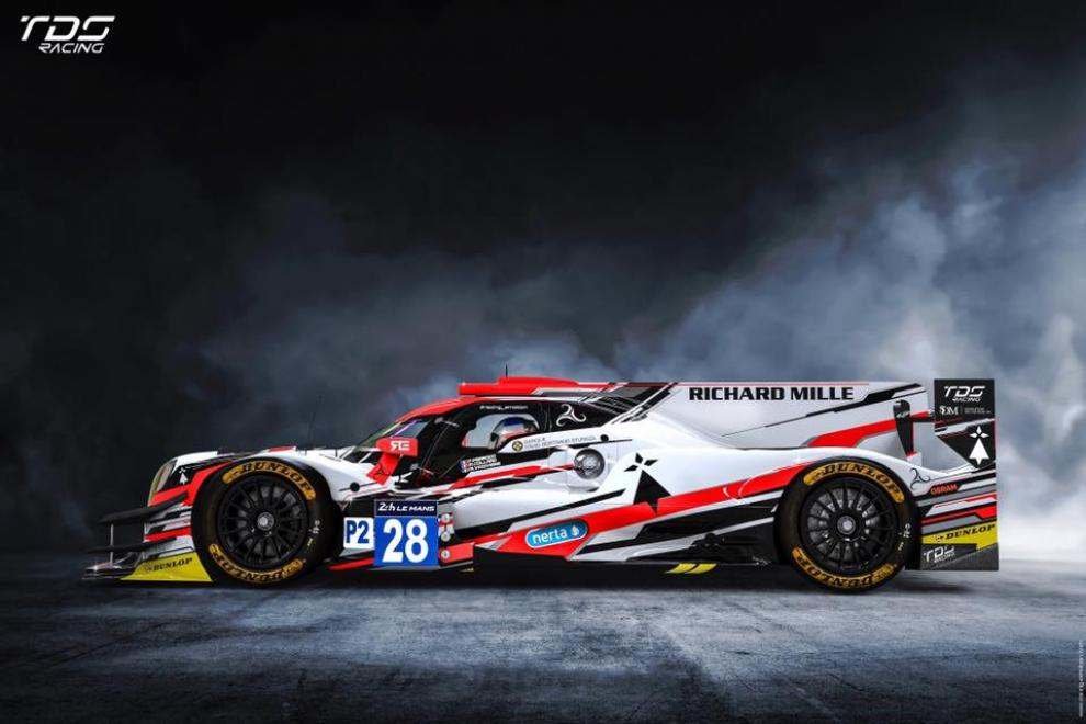 Prototyp LMP2 Oreca 07 týmu G-Drive Racing TDS