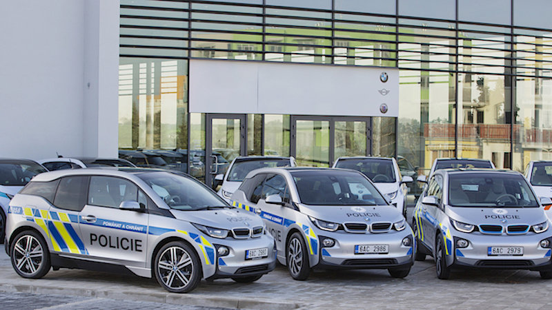 Česká policie dostala BMW i3