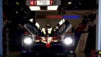 Prototyp Toyota TS050 Hybrid při prologu WEC 2017 v Monze