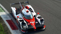 Prototyp Toyota TS050 Hybrid při prologu WEC 2017 v Monze