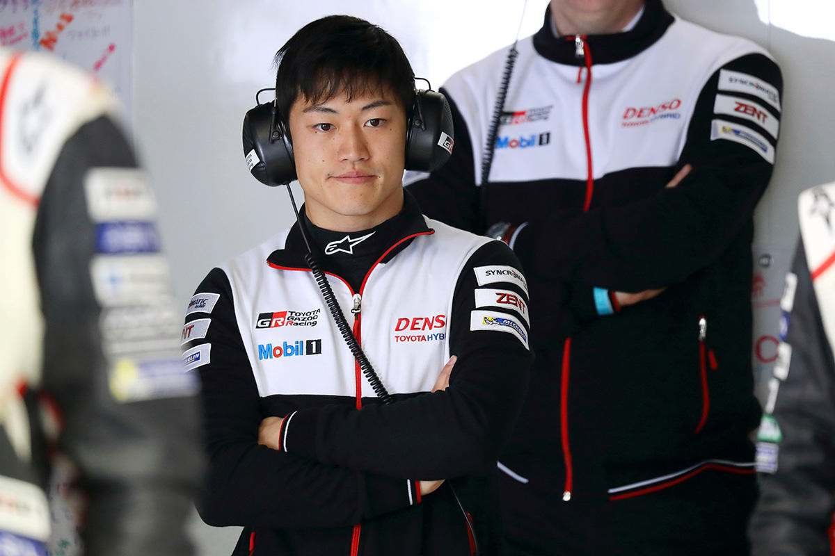 Yuji Kunimoto, jezdec týmu Toyota GAZOO Racing