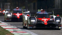 Prototyp Toyota TS050 Hybrid při prologu WEC 2017 v Monze