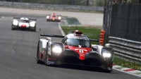 Prototyp Toyota TS050 Hybrid při prologu WEC 2017 v Monze