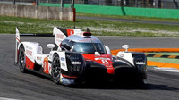 Prototyp Toyota TS050 Hybrid při prologu WEC 2017 v Monze