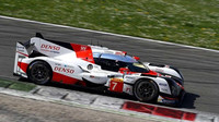 Prototyp Toyota TS050 Hybrid při prologu WEC 2017 v Monze