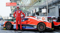 Vitalij Petrov s vozem Oreca 07 týmu CEFC Manor TRS Racing při předsezónních testech WEC v Monze