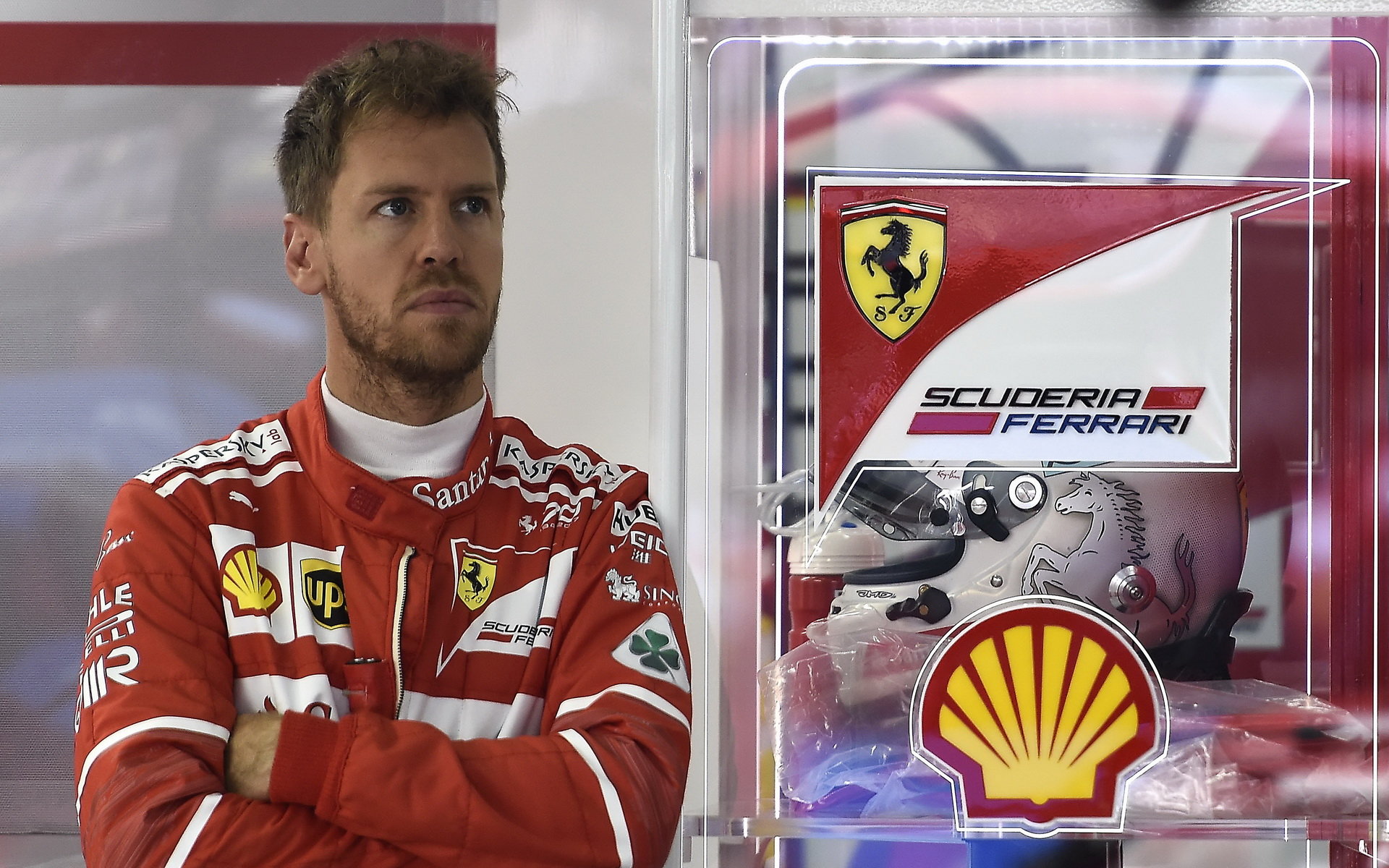 Sebastian Vettel po třetím tréninku neměl důvod se mračit