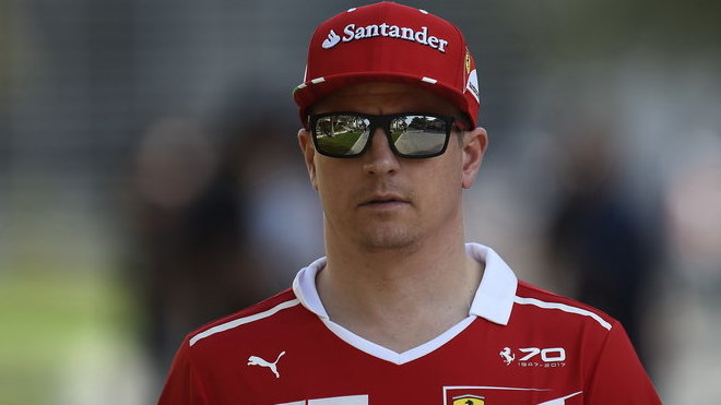 Kimi Räikkönen v Bahrajnu