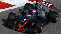 Romain Grosjean při tréninku v Bahrajnu