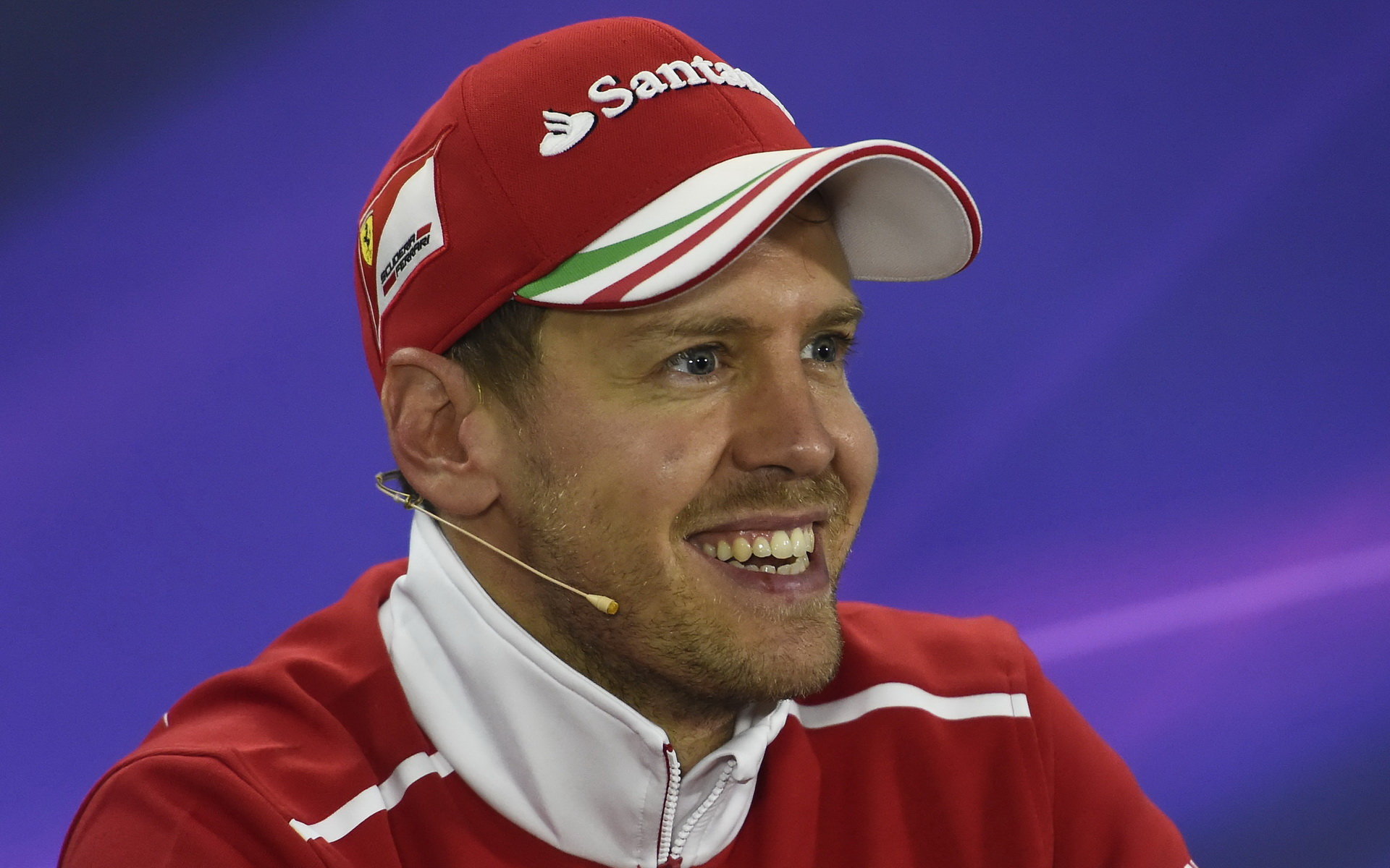 Sebastian Vettel v Bahrajnu