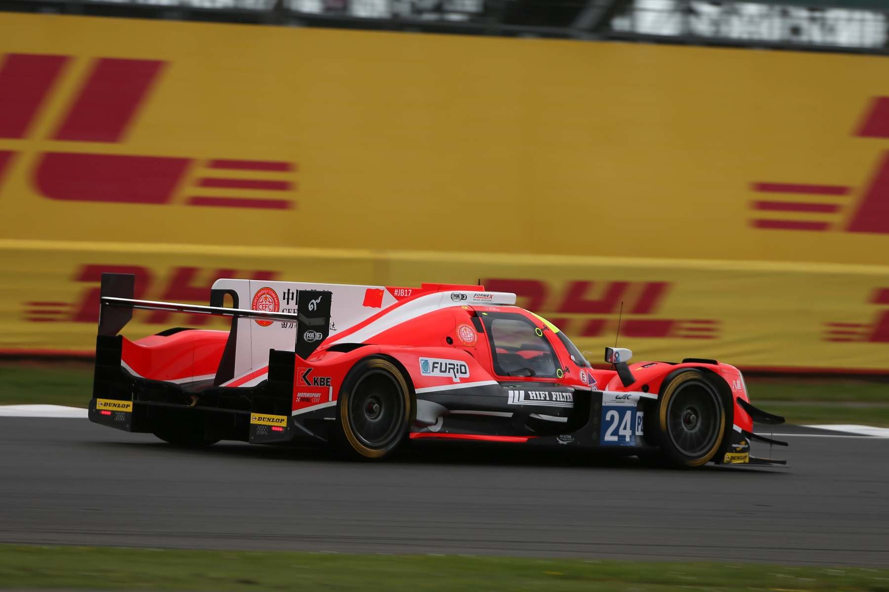 Prototyp Oreca 07 týmu CEFC Manor TRS Racing posádky Jean Eric Vergne, Tor Graves, Jonathan Hirschi