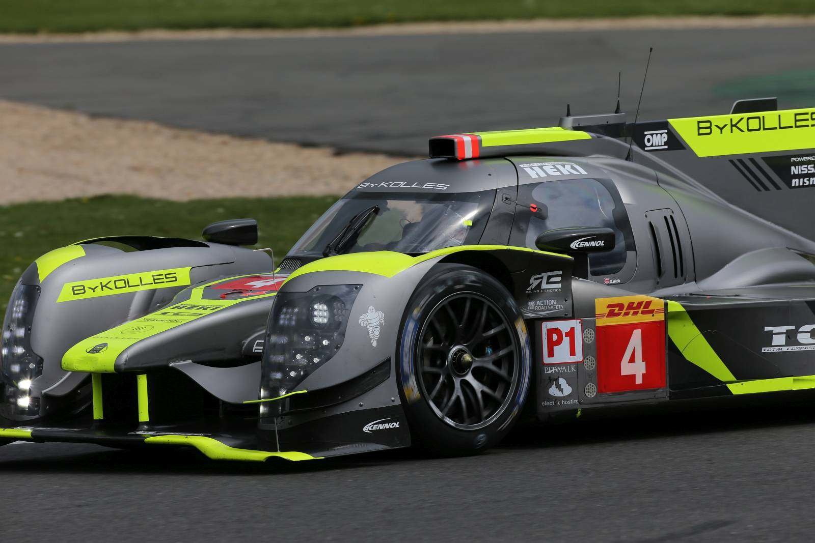 Prototyp LMP soukromého týmu ByKolles racing posádky Olever Webb, James Rossiter, Dominik Kraihamer