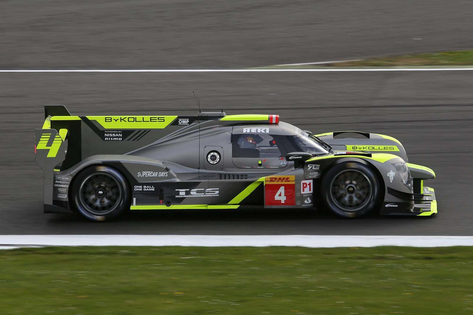 Prototyp LMP soukromého týmu ByKolles racing posádky Olever Webb, James Rossiter, Dominik Kraihamer